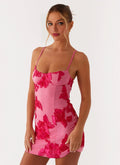 Exclusive - Alivia Mini Dress - Pink
