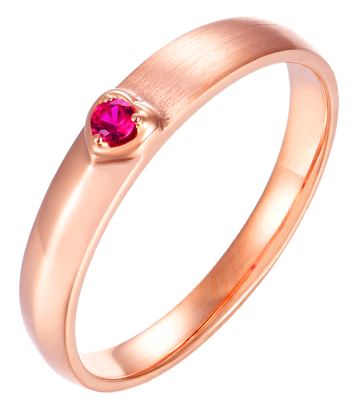 18K Rose Gold Couple's Rings (Love Token)