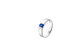 18K White Gold Sapphire  Couple Rings "Love at First Sight" Series-C2105074016