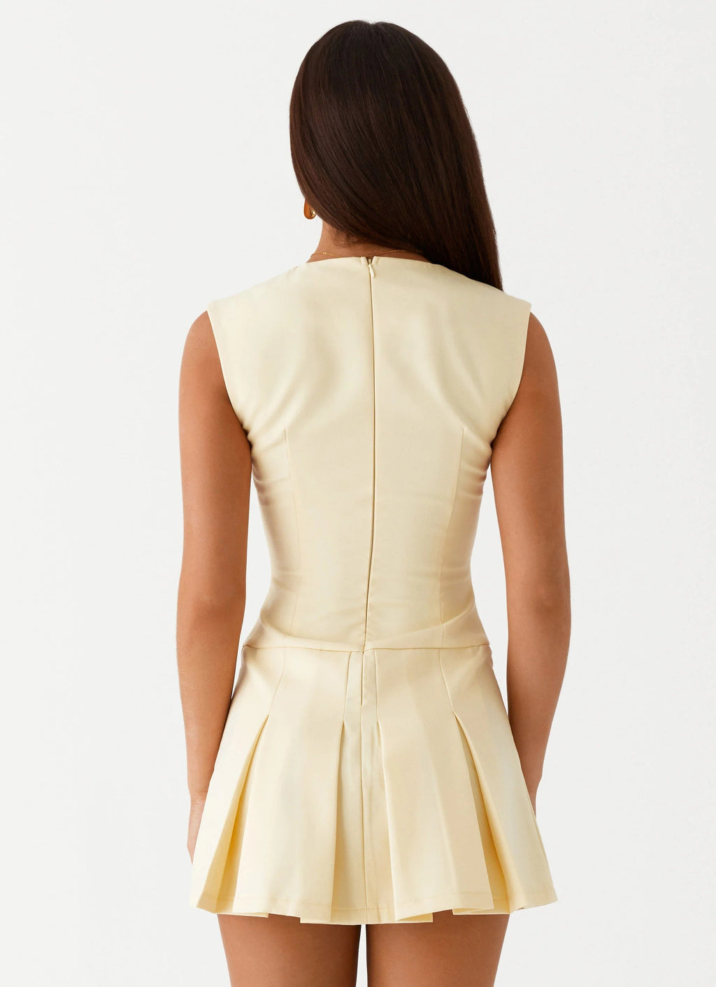 Exclusive - Cassia Mini Dress - Yellow