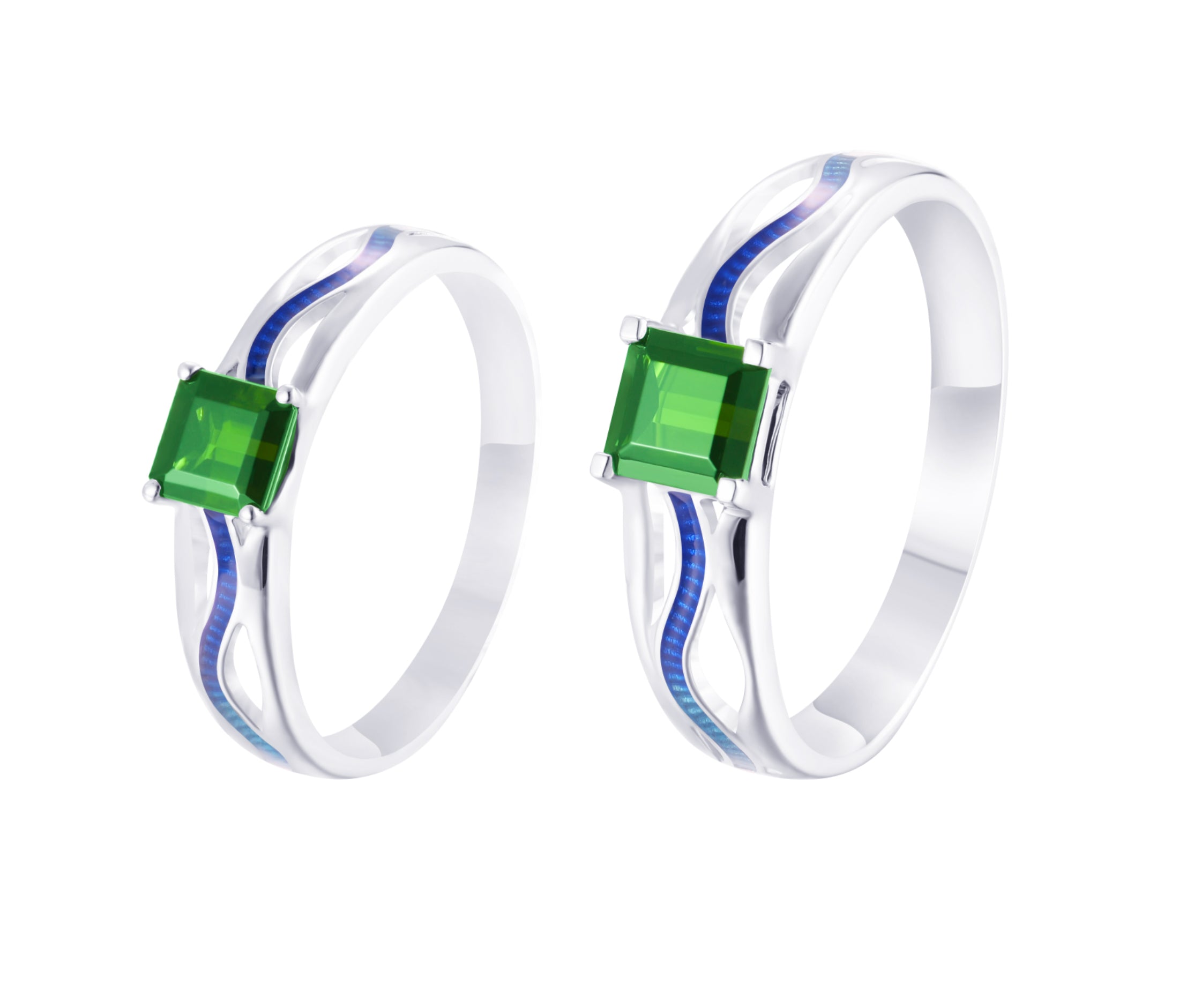 PT950 Platinum Tourmaline Ring "Time may pass, but love will remain"– Style S-DAA33981