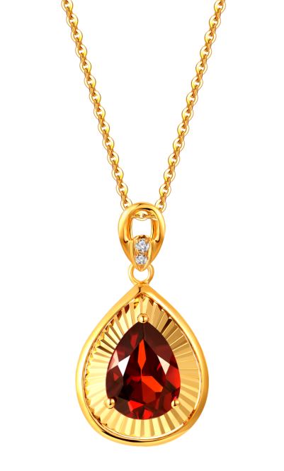 Au750 Love Unlimited Series Peace and Joy Pendant CBTZ162-D