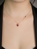 18K Rose Gold "Lifetime 520" Series - Lifelong Companion Necklace Set RY20046
